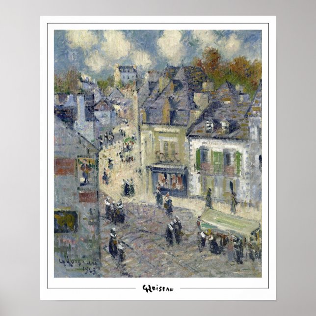 Gustave Loiseau Zedign Art Poster #32 (Vorne)