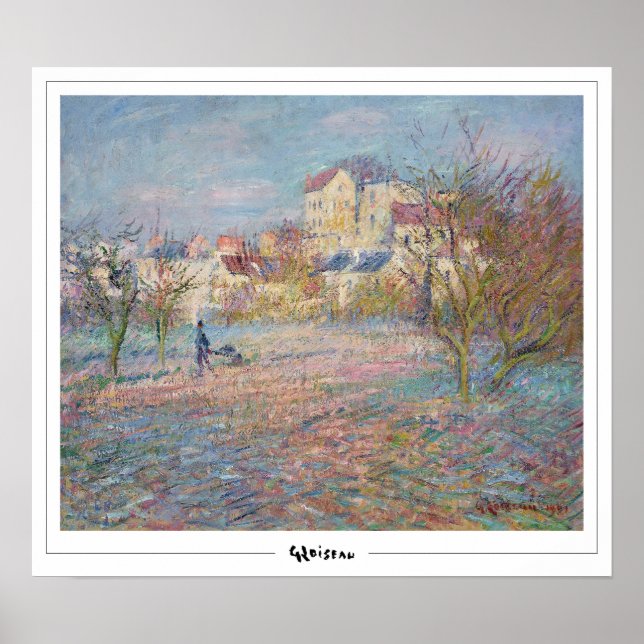 Gustave Loiseau Zedign Art Poster #321 (Vorne)