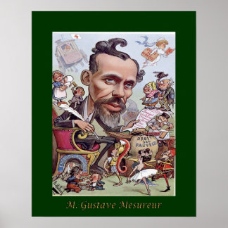 Gustave Mesureur ~ Gründete Krankenschule ~Moloch Poster
