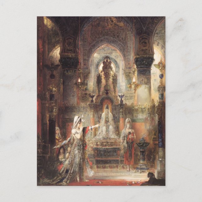 Gustave Moreau - Salome Dancing before Herod Postkarte (Vorderseite)