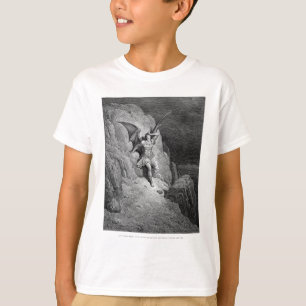 Gustave während des Sturzes des Satan Paradies ver T-Shirt