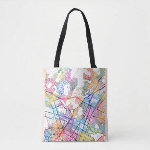 Gustavo A. Madero Mexico City Karte Tasche
