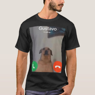 Gustavo Der Hund Ruft Lustigen Meme Gen Z Alpha T-Shirt
