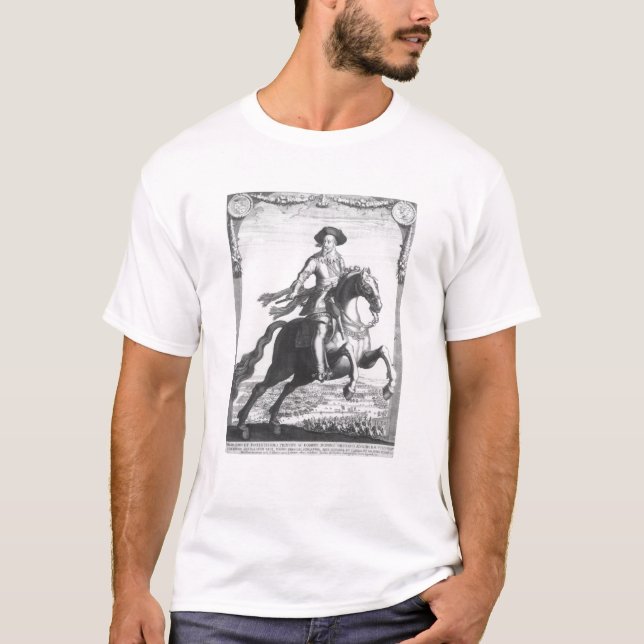 Gustavus Adolphus II, König von Schweden, an T-Shirt (Vorderseite)