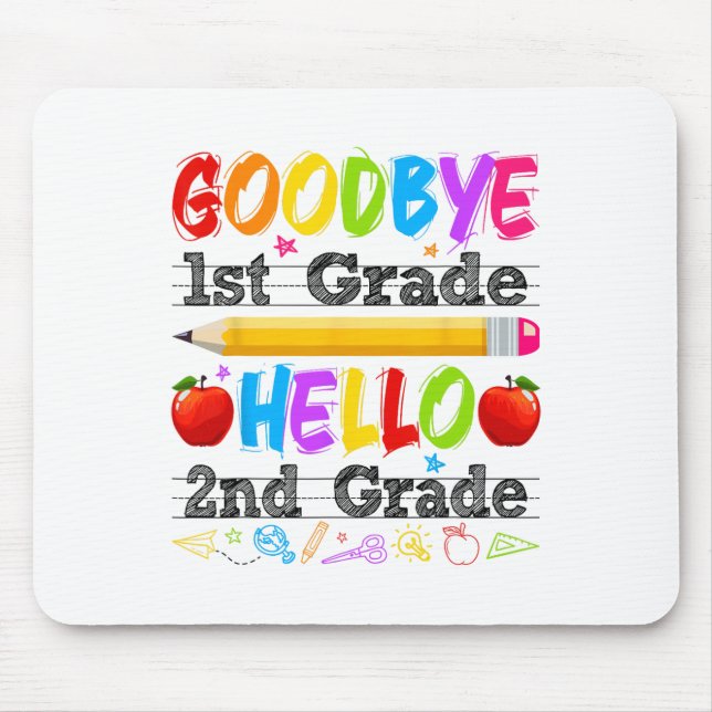 Gut2 erster Schultag Mousepad (Vorne)