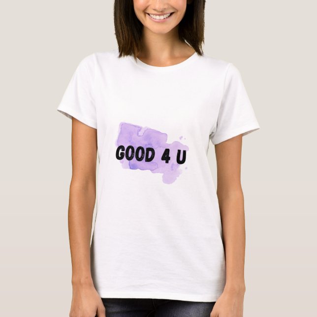 Gut 4 U Olivia Rodrigo SOUR tee (Vorderseite)