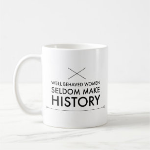 Gut benommen Frauen Kaffeetasse
