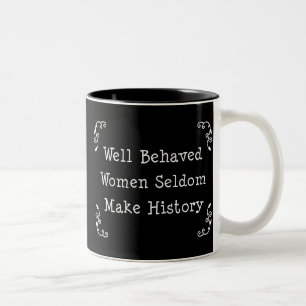Gut benommen Frauen Zweifarbige Tasse