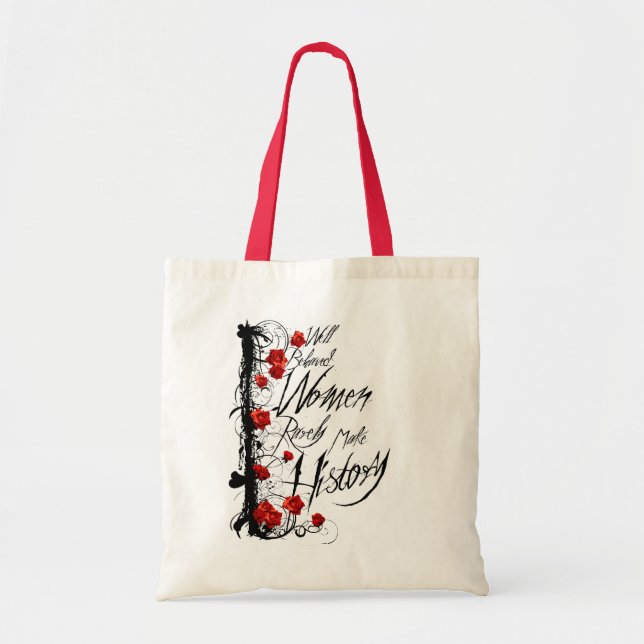 Gut benommene Taschen-Tasche der Frauen-12,95 Tragetasche (Vorne)