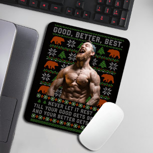 Gut Besser Am Besten Hässliche Weihnachtskostümfot Mousepad