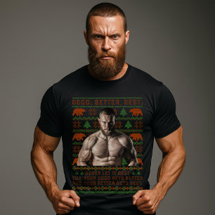 Gut Besser Am Besten Hässliche Weihnachtskostümfot T-Shirt