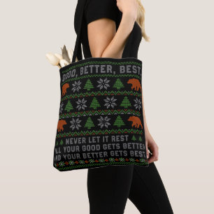 Gut Besser Am Besten Niemals Ruhen Lassen Weihnach Tasche