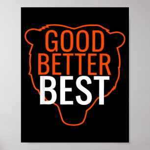 Gut Besser Bes Chicago Gut Besser Männer Frauen Poster