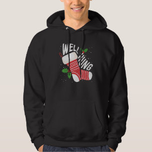 Gut Bestückter Schmutziger Weihnachten Erwachsener Hoodie