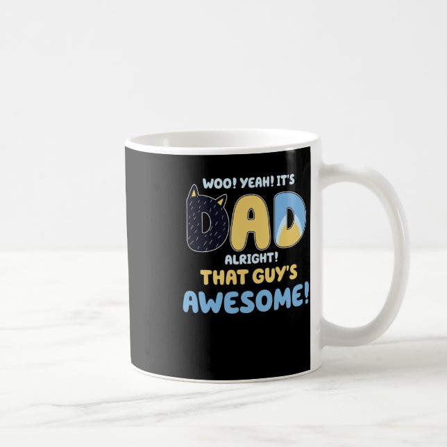 Gut, dass Typ Phantastischen Vatertag Kaffeetasse (Rechts)