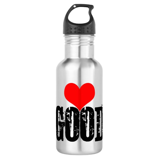 Gut Edelstahlflasche (Vorderseite)