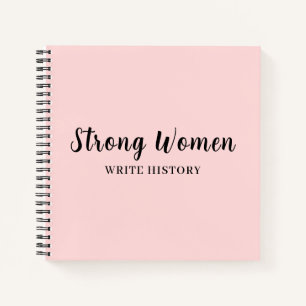 Gut erzogene Frauen Feminismus Zitat Design Notizbuch