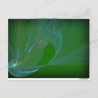 gut fließen postkarte