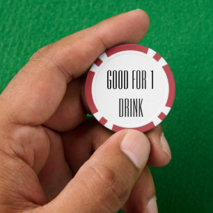 Gut für einen Drink Pokerchips