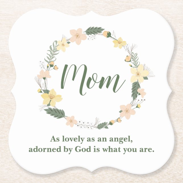 Gut für Mama Untersetzer (Vorderseite)