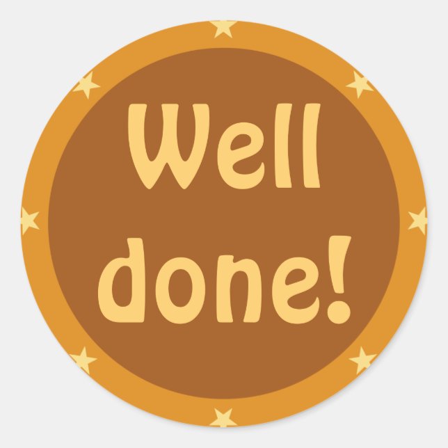 Gut gemacht - Teacher Sticker Serie (Vorderseite)