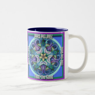 Gut geschieht zweifarbige tasse