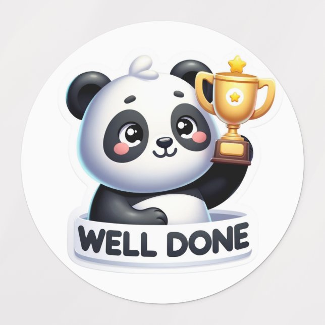 GUT GETAN PANDA STICKER (Design 1)