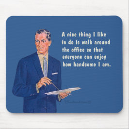 Gut im Büro. Mousepad