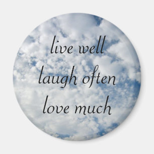 gut leben Liebe des Lachens häufig viel Magnet