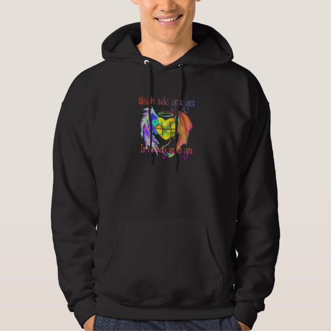 Gut oder Schlecht Hoodie (Vorderseite)