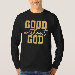 Gut ohne Gott Anti-Religion Agnostiker Blackcraft T-Shirt