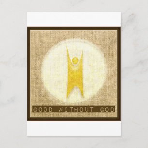 Gut ohne Gott Postkarte