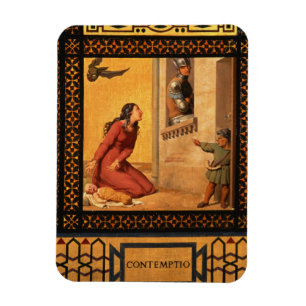 Gut und Böse: Verachtung, 1832 (Detail von 89709) Magnet