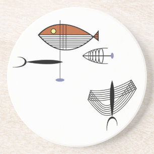 GUT vom MEERUntersetzer 4,5" Version #2 Getränkeuntersetzer