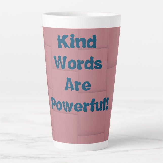 Gut Worte  Milchtasse (Vorderseite)