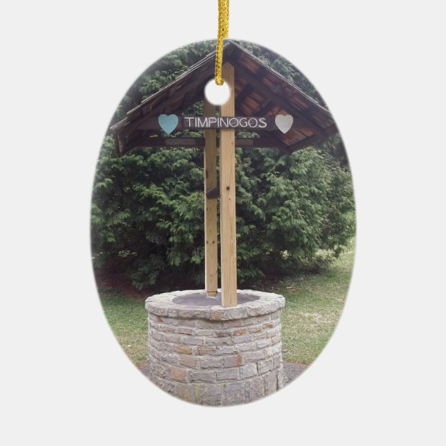 gut wünschen keramikornament (Vorne)