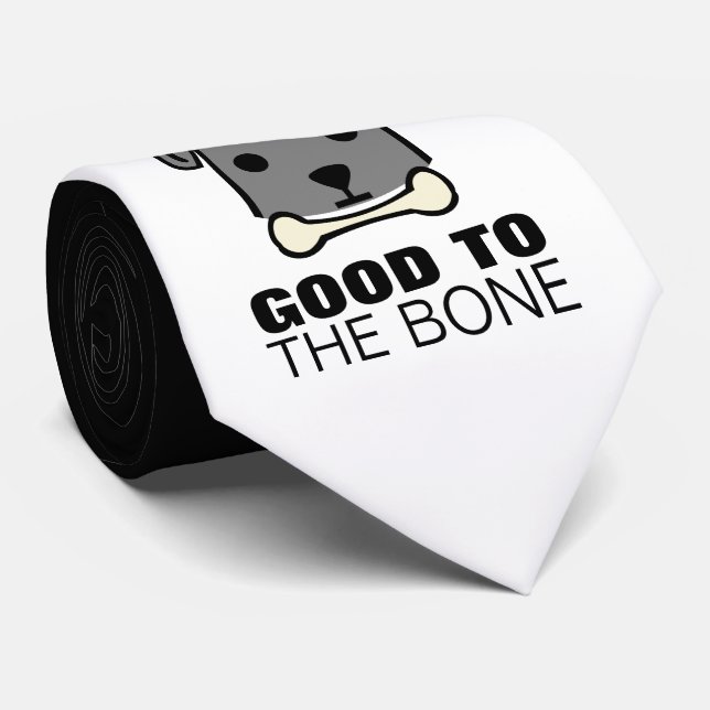Gut zum Knochen, Hund Krawatte (Gerollt)