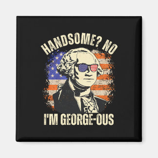 Gutaussehender Nein, ich bin der großartige George Magnet