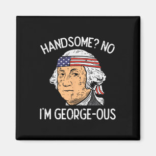 Gutaussehender nicht atemberaubender Washington Lu Magnet