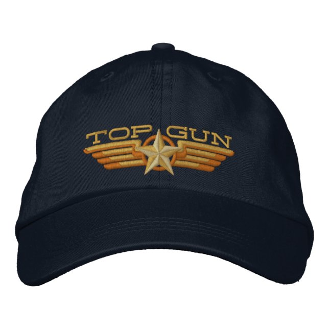 Gute Abzeichen Pilot Wings Bestickte Baseballkappe (Vorderseite)