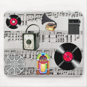 Gute alte Tage Mousepad