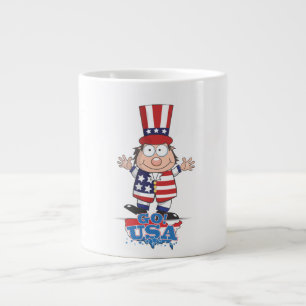 Gute alte USA Jumbo-Tasse