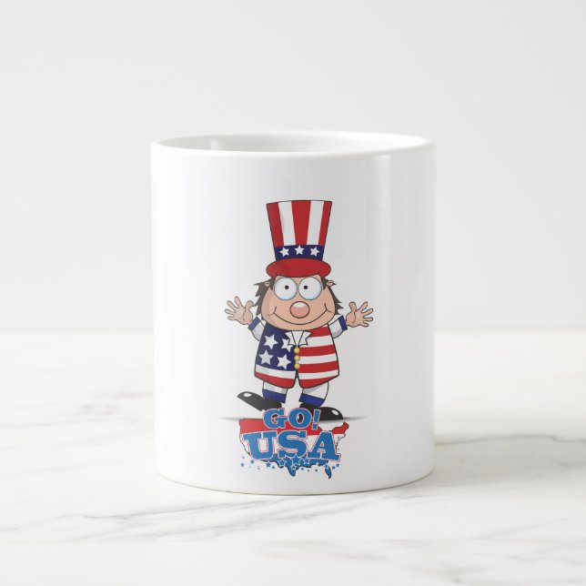 Gute alte USA Jumbo-Tasse (Vorderseite)