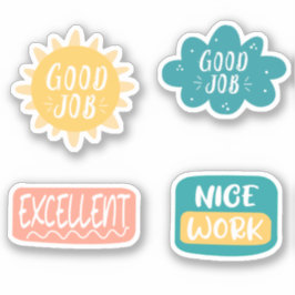 Gute Arbeit Aufkleber