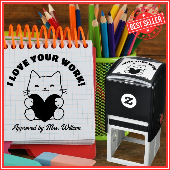 Gute Arbeit zurück zur Schule Ermutigung Lehrer Permastempel (Von Creator hochgeladen)