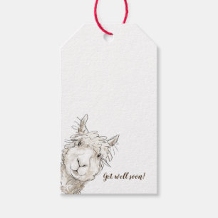 Gute Besserung Geschenkanhänger