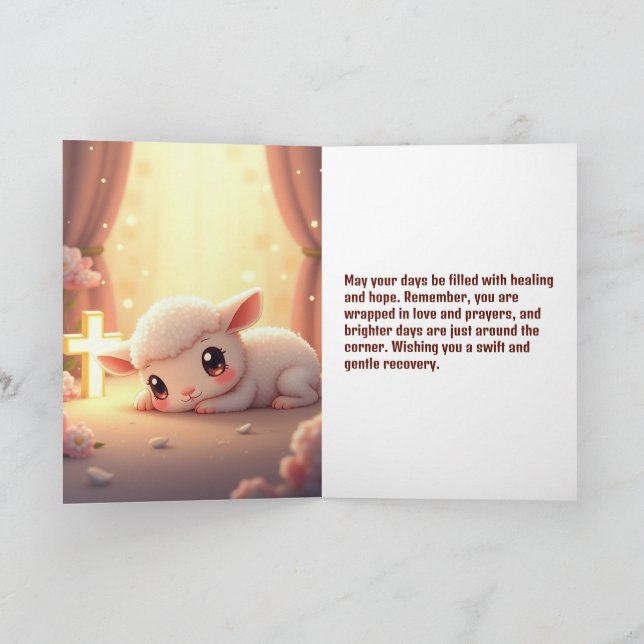 Gute Besserung Karte (Innenseite)