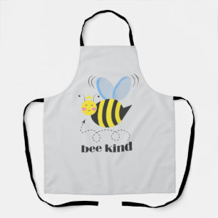Gute Bienenprinzessin mit Krone und Slogan Bee Kin Schürze