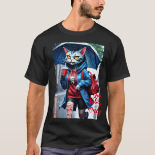 Gute Bilder nur: Katze im Rain Graphic T - Shirt