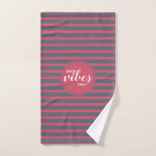 Gute Bilder nur Pink & Blue Typografie Übung Handtuch